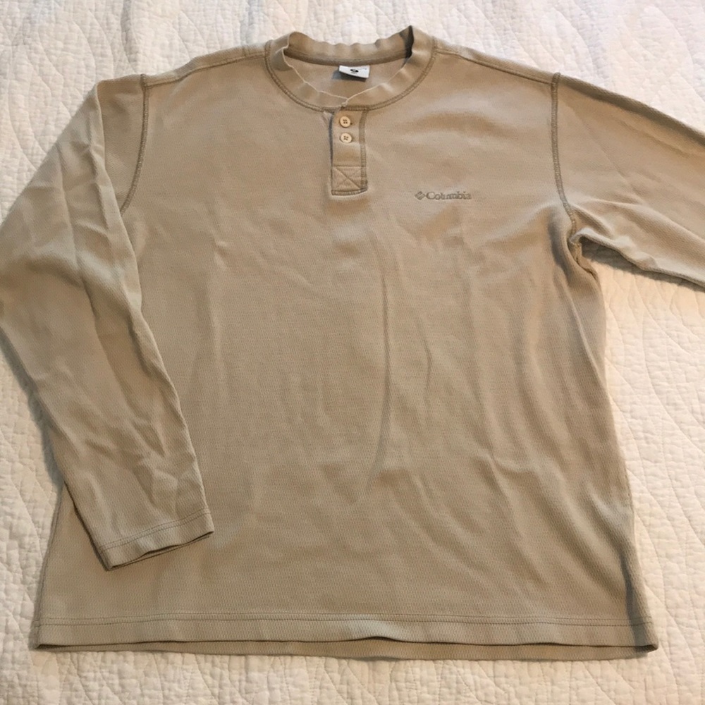 Columbia Waffle Henley Shirt